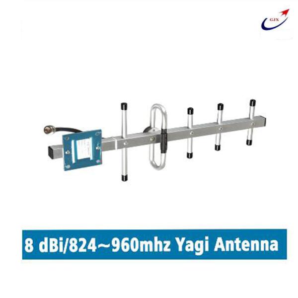 Highly Relaible Aluminum Alloy 860-960MHz Outdoor Yagi Antenna 5 Elements N/f connector