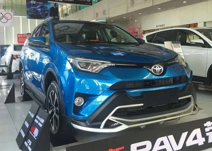2016 2017 Новый TOYOTA RAV4 Автомобильный бампер Защита спереди и сзади / Авто аксессуары