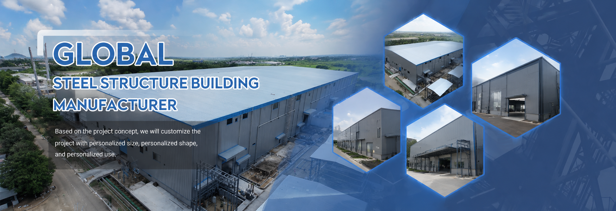 Customizable Dimensions High Load-Bearing Capacity Eco-friendly Prefabricated Steel Structure Factory Building
