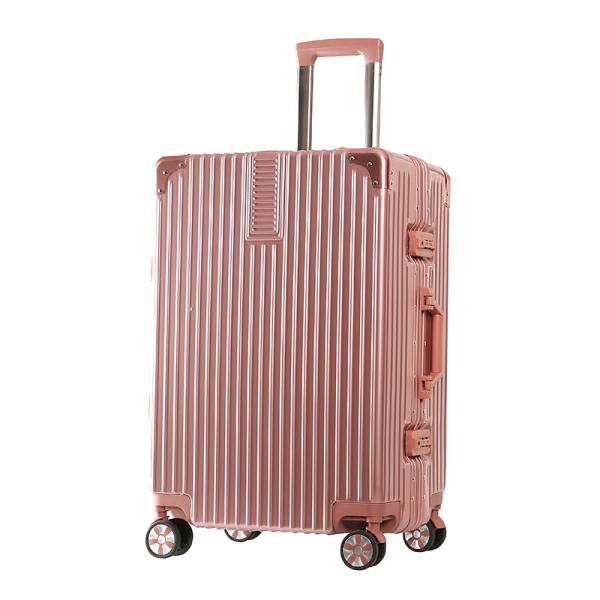 Maleta de metal con marco de aluminio Cerradura de equipaje, maleta para carros, maleta para abdominales de 20 pulgadas maleta combinada de cerradura, maleta de mano, maleta de viaje