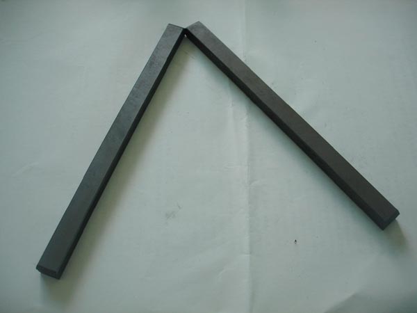 Carbon Fiber Slider Textile Machinery Spare Parts Black Endotheca Sliding Pad