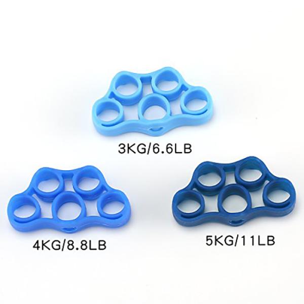 Finger Resistance Band Grip Strengthen Training Home Fitness Equipment