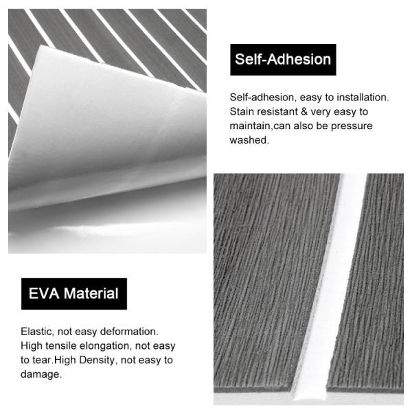 Customized Surface Custom Color EVA Foam Mat Sheet for Yacht Flooring Outdoor