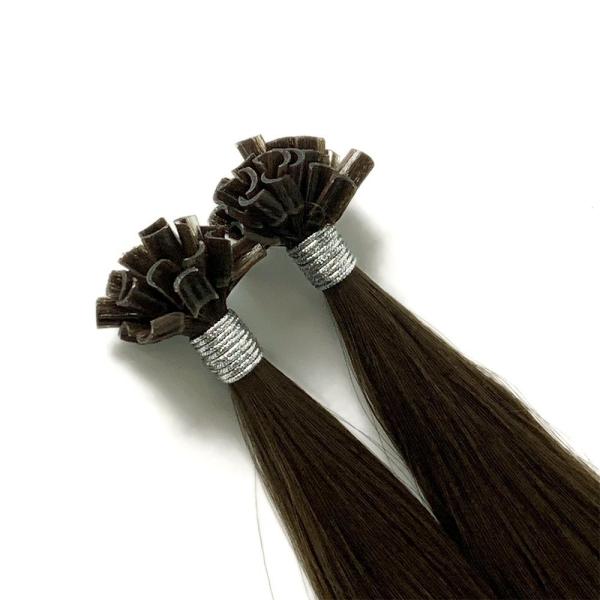 Customized Request 100% Human Hair Ponytail U Tip Hair Extension Nail Prebonded Hair