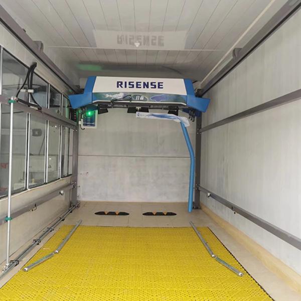 Qingdao Risense 360 Full Automatic Car Wash Equipment Touch Free Car Wash with air Dryer and lava Shampoo