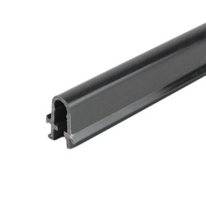 Résistance élevée Abs bandes en plastique Black Channel PVC profilés de bande de garniture personnalisés