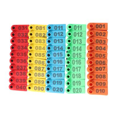 UID Cow Tag Number 80mm Ear Tag Numbering System