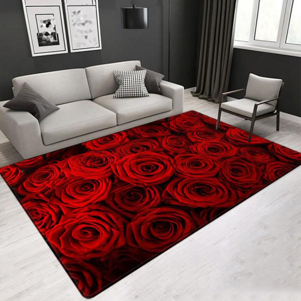 High quality factory direct sale living room center area rug custom size & thickness
