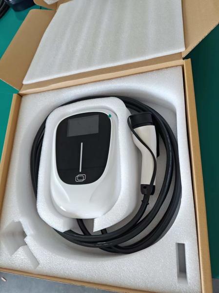 11KW 16/32A Display Screen AC EV Wallbox Estação de carregamento de veículos elétricos em casa ou em ambientes comerciais