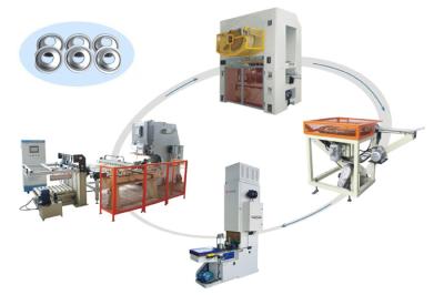 Máquina totalmente automática para fabricar latas de aerossol para tampas com diâmetro de 52 mm 65 mm