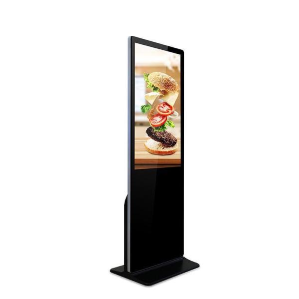 49 Inch Floor Standing Digital Signage with Wi-Fi/Bluetooth/USB Connectivity and Audio/Headphone Outputs