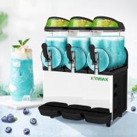 Máquina comercial de Puppie da lama de 3 tanques, fabricante congelado 30L do batido de fruta