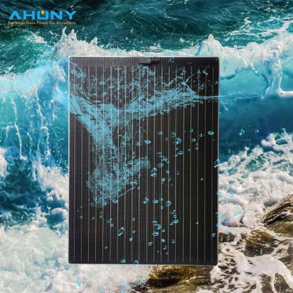 130W Flexível IBC painel solar caminhável Semi rígido para baterias de telhado do oceano RV