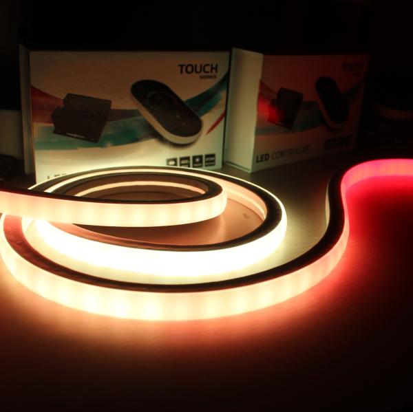 Topview Square 7 color changing addressable digital dmx ws2811 led neon flexible strip