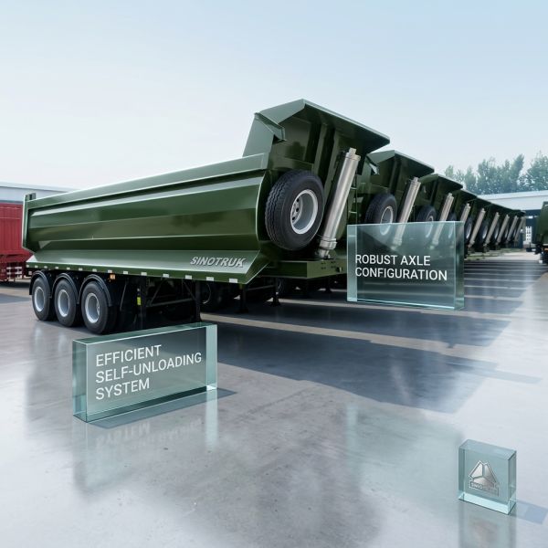 50CBM Tri-Axle Tipper Semi-Trailer: Maximize Your Payload