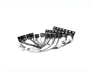 White Or Black PC Wall Argentina Electrical Sockets 3 Poles Female Round Single Power Outlet 10A 250V Grounded 2500W