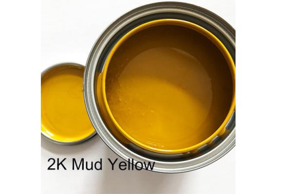 Carroço de carrinho de alta brilho Solid Filler endurecedor, forte adesão 2K pintura metálica 2K púrpura azul pintura de cor automática