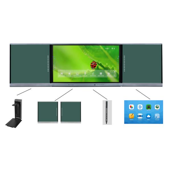 75 inch Digital Whiteboard Green boards for IFPD Interconnected LCD Blackboard