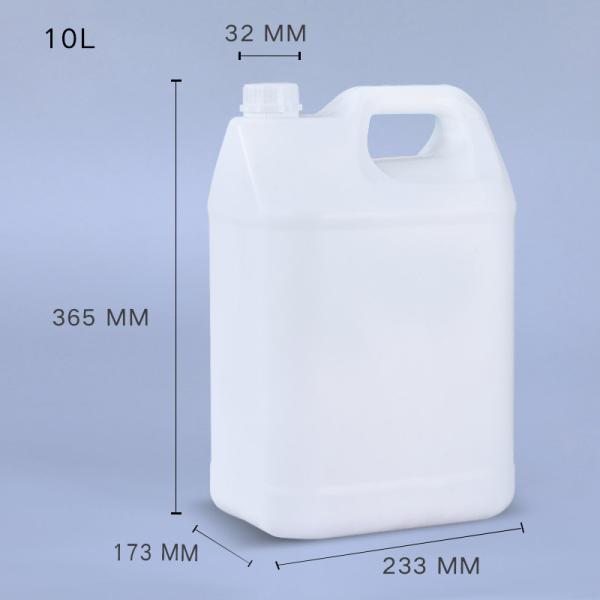 Porta-latas de plástico de 10 litros de cor laranja com tampa de bomba para transporte de material PCR