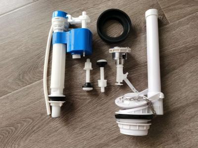 Shut Off Adjustable Filling Valve Dia 59mm Single Flapper Flush Valve For 2 piece Toilet Tank Fittings