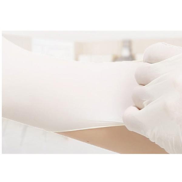 Examination Disposable Medical Gloves Vinyl Pvc Medical Gloves White Color