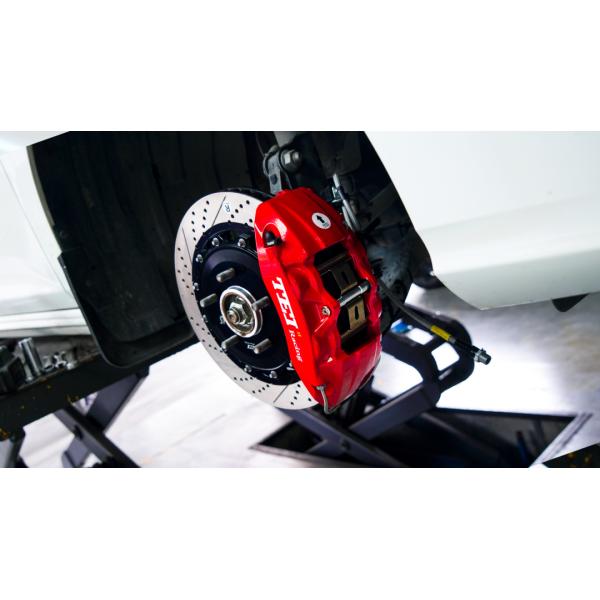 Front Big Brake Kit 4 Piston Caliper With 330x28mm Rotor BBK Auto Brake System For Changan RAETON CC 17 Inch Car Rim