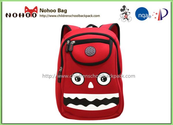 Waterproof Kids Monster Backpack For Baby Boy Backside Breathable Mesh