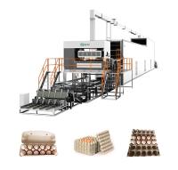 Máquina de bandejas de huevos totalmente automática y duradera Máquina de cajas de huevos