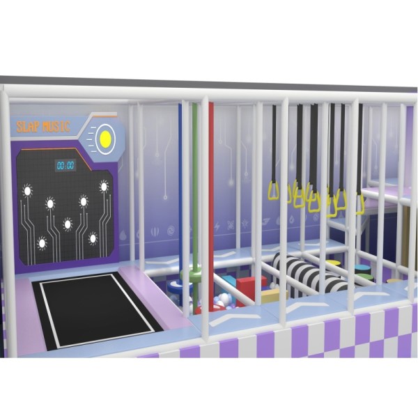 Commercial Indoor Mini Park Soft Playground Modern Nature Kids Naughty Castle