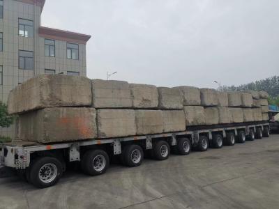 Flatbed Self Propelled Modular Transporter Semi Trailer For Heavy Duty Transportation