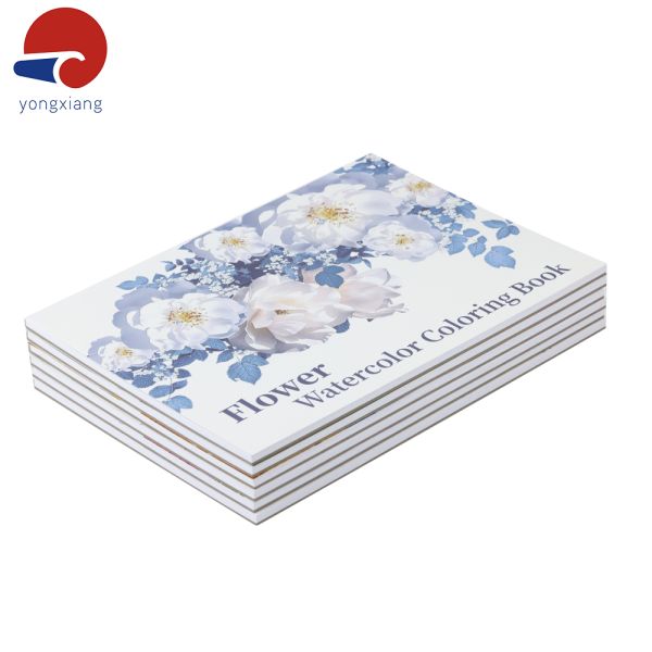 Customized Coloring Book Printing Gloss / Matte Lamination Softcover Book Printing Ecofirend Paper