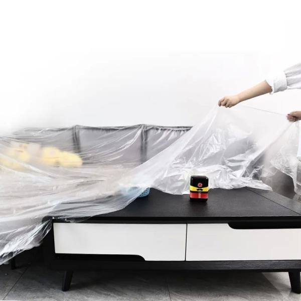 Фильм полиэтилена обруча паллета свободного образца ясный гибкий для диван-кровати, мебели