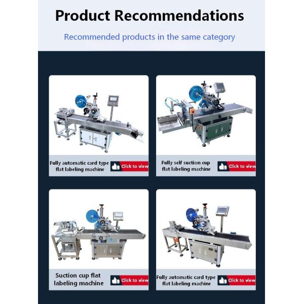 Fully Automatic Lifting Suction Cup Paper Box Flat Labeling Machine CH-602H Paper Box Commercial Paper Box Express Bag Labeling Machine