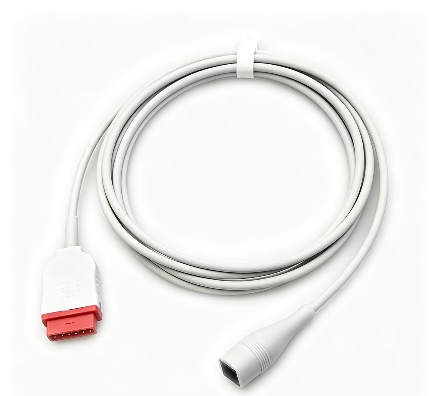 TPU Holter ECG Cable CE Certified Esophageal Temperature Probe Compatible GE Dash 2500