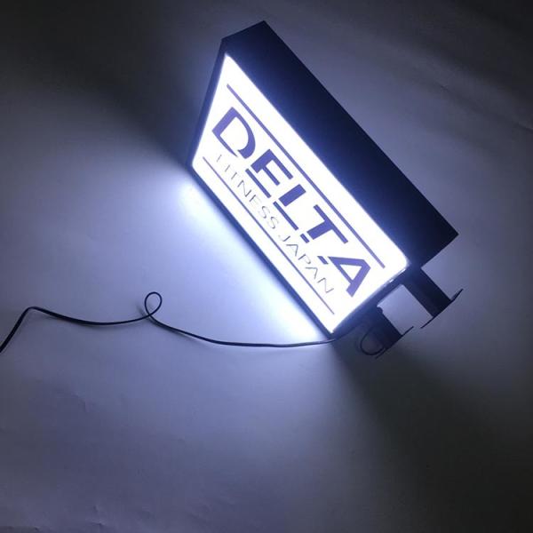 Шильдик Lightbox дела улицы знака светлой коробки круга HIGHSPAN на открытом воздухе