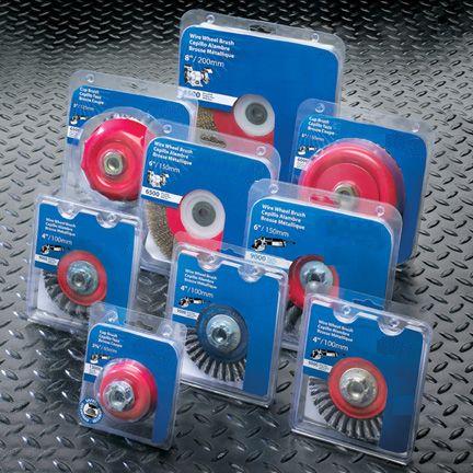 75MM OD Twist Knotted Wire Cup Brush Carbon Steel Wire Material With M10*1.5 Nut