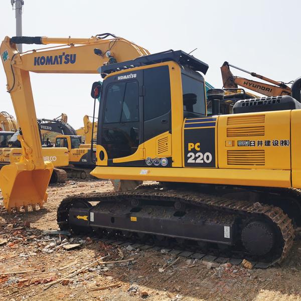 22T Япония Подержанный экскаватор Komatsu PC220-8 Подержанный полётчик