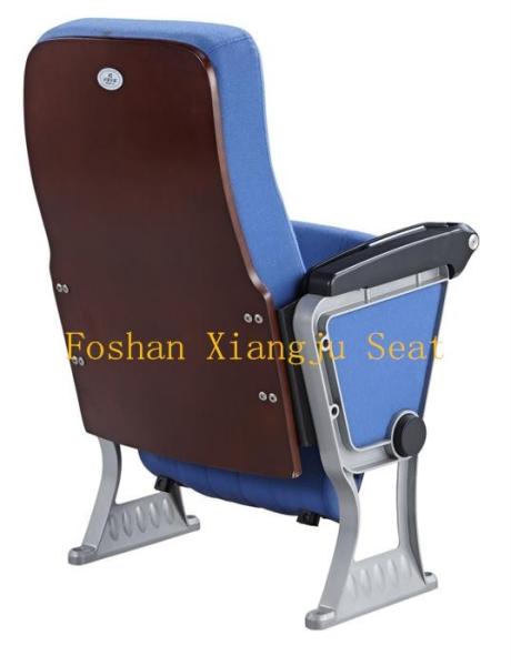 Aluminium Alloy Legs Church Auditorium Seating Folding Fabric Theater Seating Chairs