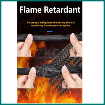 Flame retardant Insulated PET Protection Sleeve For Industrial Tube Protection