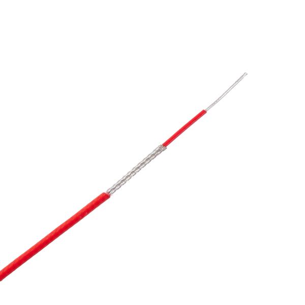 Isolation de l'en cuivre PTFE de ruban de fil de câble coaxial de liaison de RG