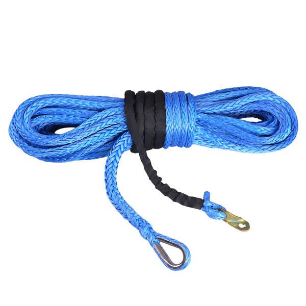 30m UHMWPE Braided Synthetic Fiber Winch Rope 14mm Extension Customizable ODM Support