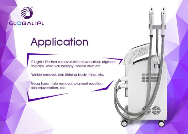 Pele da remoção do enrugamento que aperta o equipamento US002 da beleza do laser do RF Elight IPL da terapia do pigmento