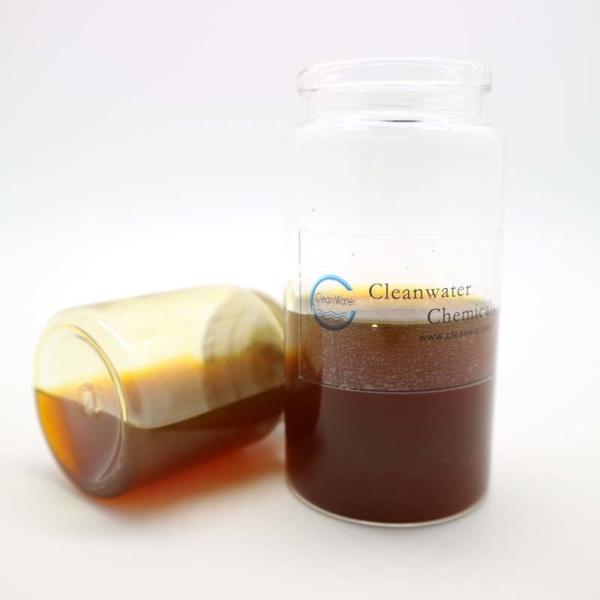 O tratamento da água Demulsifier químico surge - o agente ativo Brown Sticky Liquid