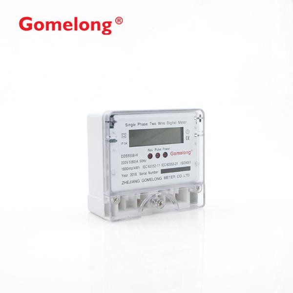 Super September 1P2W Single Phase Bidirectional Digital Meter With CE certification