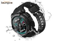 Polegadas impermeável do lembrete IOT Bluetooth Smartwatch 150mAH da vibração 1,09