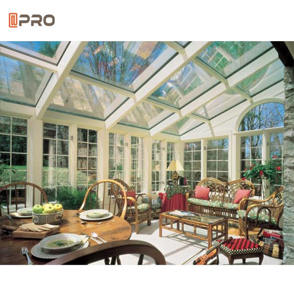 Sala de vidro de Florida do quadro 6063 de alumínio para Sunrooms do solário