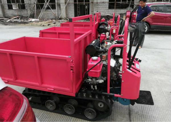 Série pequena flexível do transportador EDH300B da trilha para o pomar/estufa
