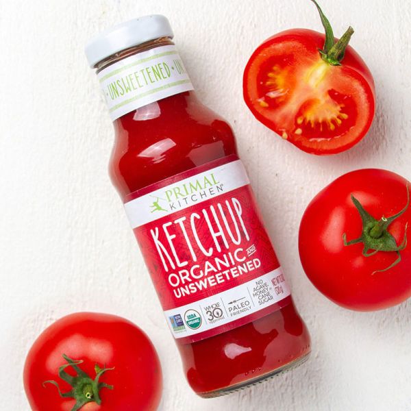 BOPP Tomato Ketchup Bottle Sticker Labels Waterproof digital Printing