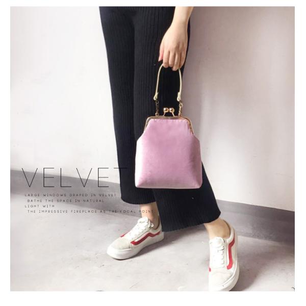 Coin Purse Kiss-lock Buckle Vintage Clutch Cosmetic Bags for Women and Girl