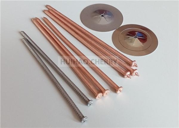 3mm SS Copper Coated CD Stud Welding Pin For Insulation Fastening Work Use With Capacitor Discharge Stud Welder